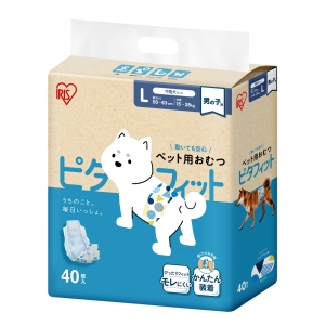ペットおむつ ピタフィット L 40枚 男の子