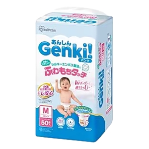 あんしんGenki!パンツ ふわもちタッチ Mサイズ 50枚