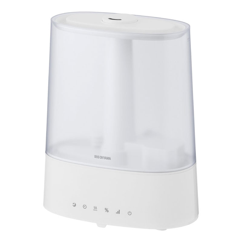 上給水超音波ハイブリッド加湿器 AHM-HUT55A-W ホワイト