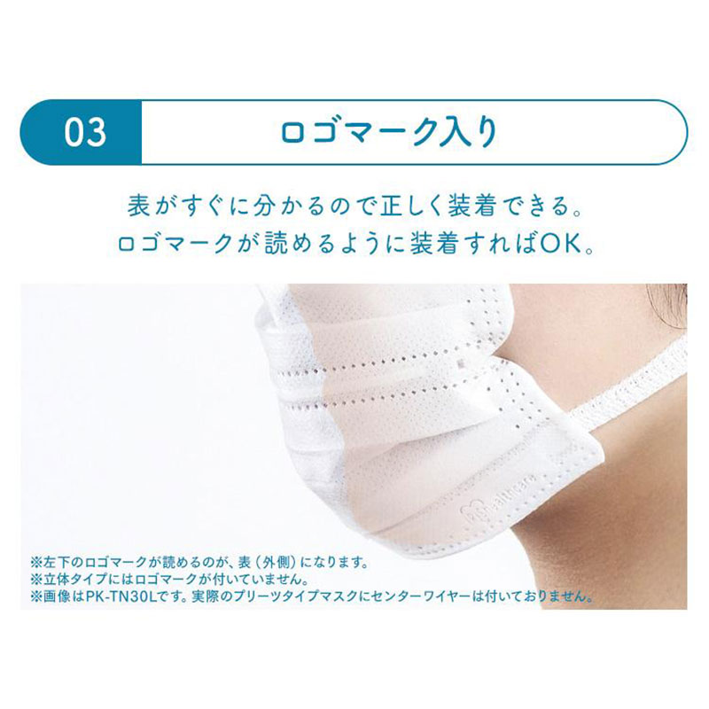 ナノエアーうるおい保水ぬれマスク プリーツタイプ 20枚入