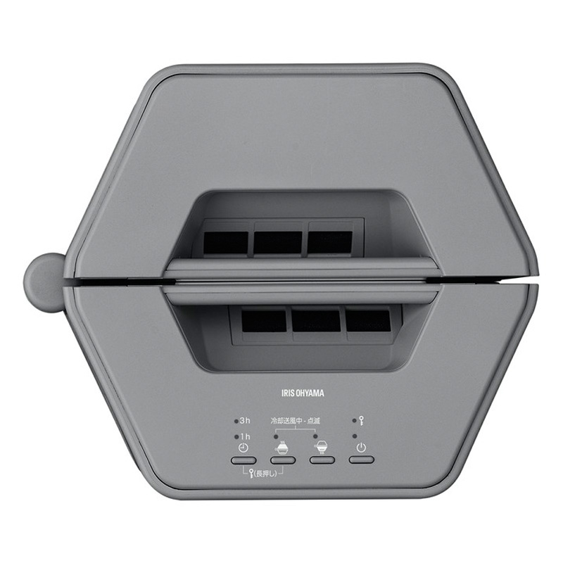 ツインセラミックヒーター ACH-MN12A-H グレー