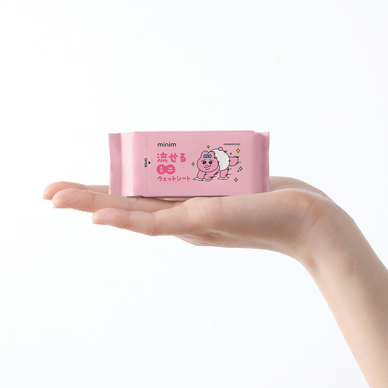 おぱんちゅうさぎ 流せるミニウェットシート
