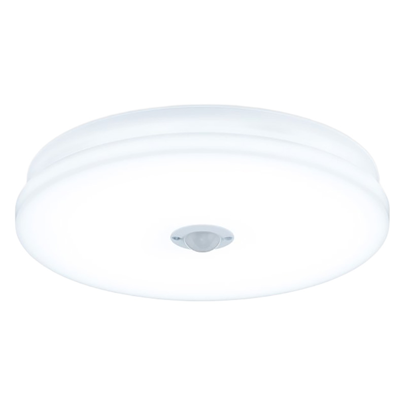 小型シーリングライト 薄形 1200lm 昼光色 人感センサー付 SCL12D-MS-U2