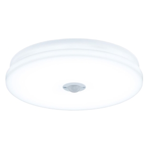 小型シーリングライト 薄形 1200lm 昼光色 人感センサー付 SCL12D-MS-U2