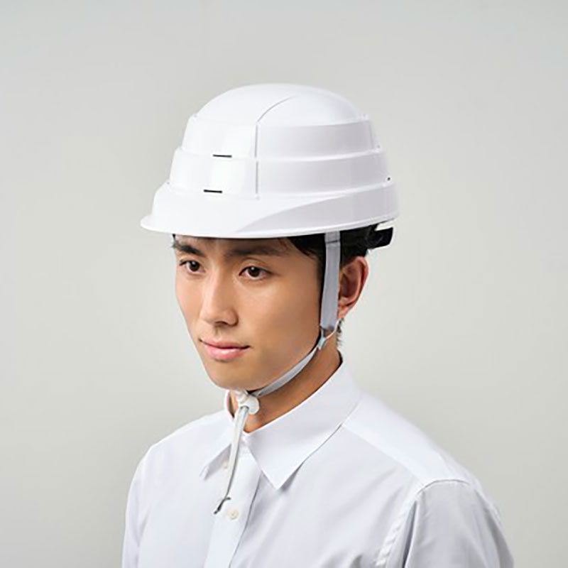 防災用 たためるヘルメット HM-O1 ホワイト
