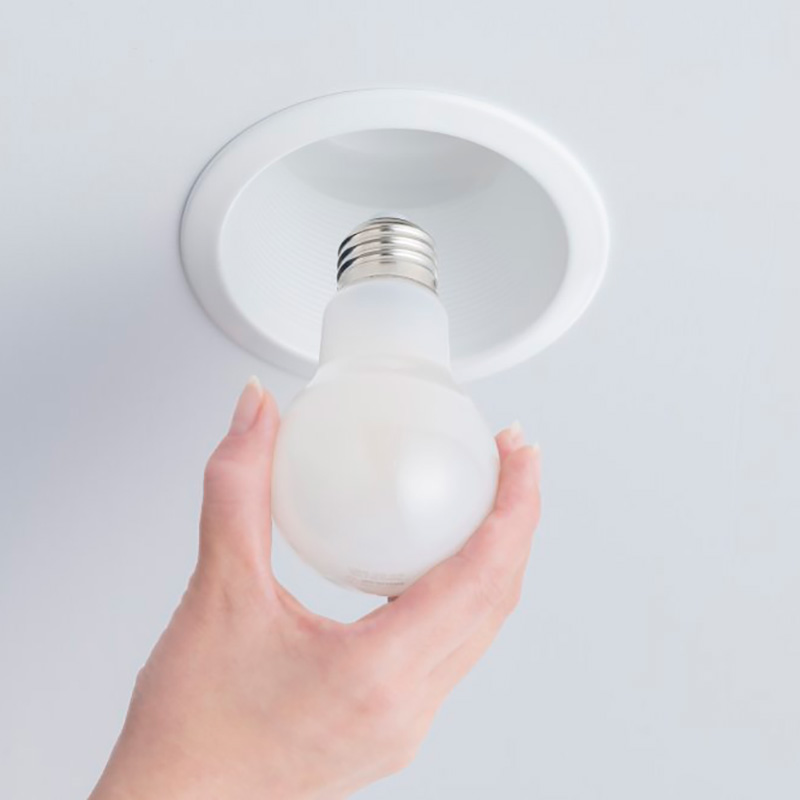 LEDシリカ電球 E26 40W相当 電球色 LDA3L-G｜W-4LW