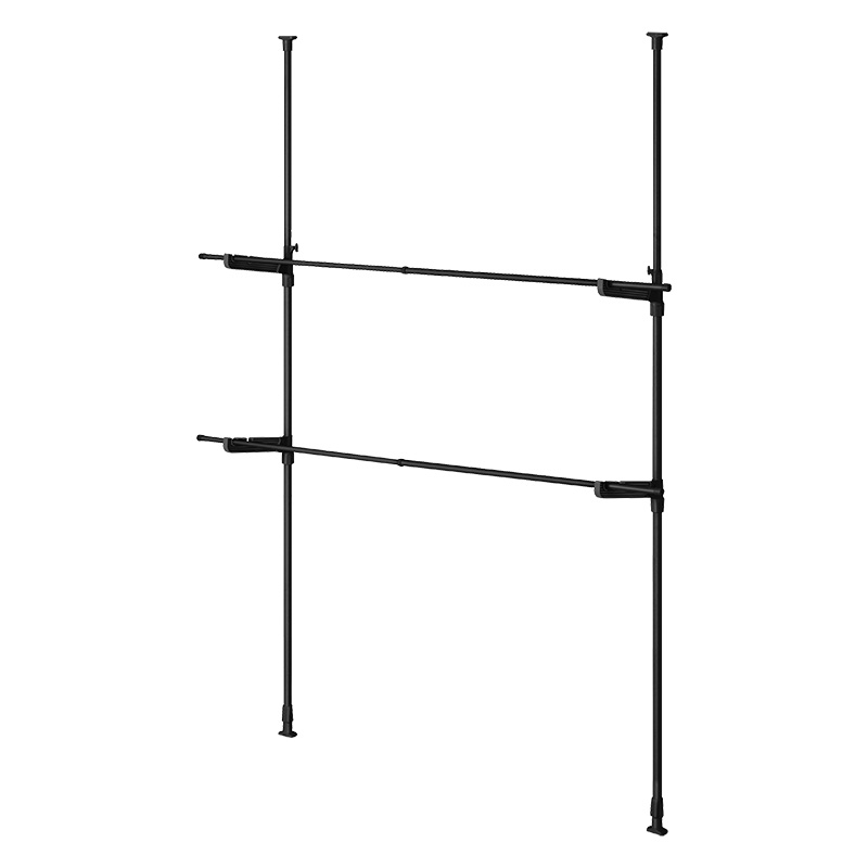 【お取り寄せ商品】窓枠物干し MW-260NR ブラック