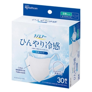 アイリス冷感マスク 立体 ふつう 30枚