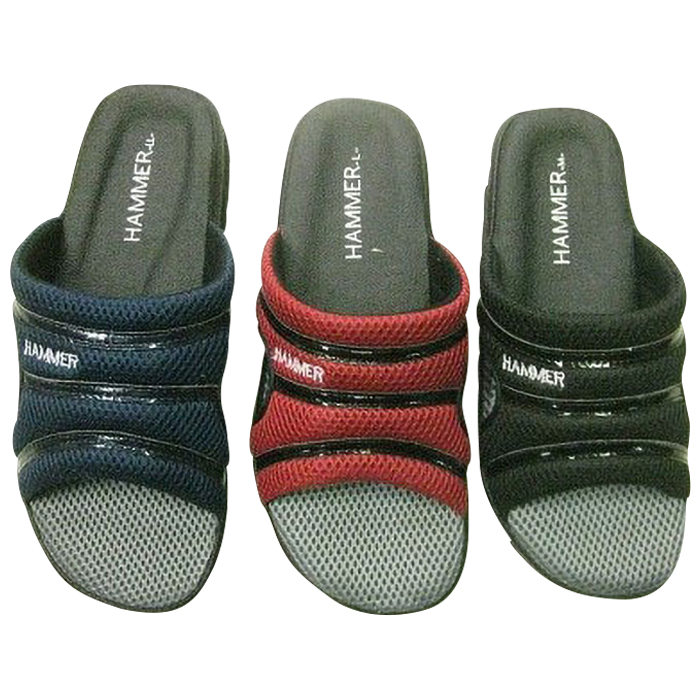 メンズサンダル 快適メッシユ M-L-LL ブラック、ネイビー、レッド