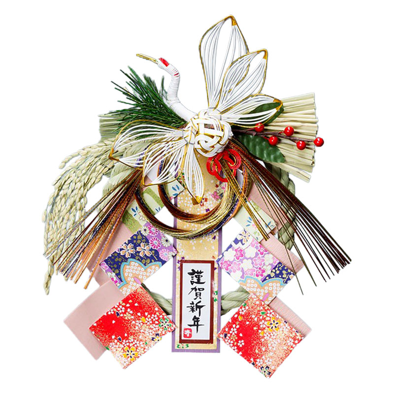 国産結菜鶴リース