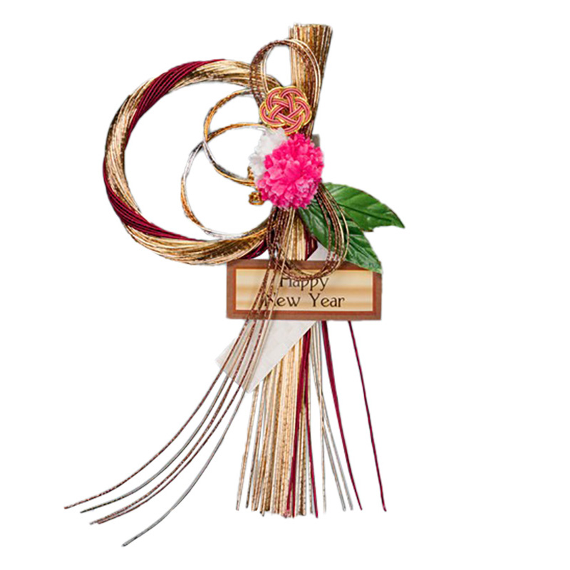 New Year リース レディッシュブラウン