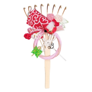 水引モダン熊手 獅子頭 MKD-102