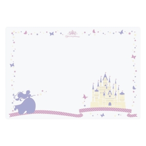 プリント学習デスクマット プリンセス 65×45cm