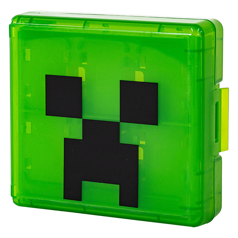 Nintendo Switch専用 カードケース カードポケット24 マインクラフト クリーパー