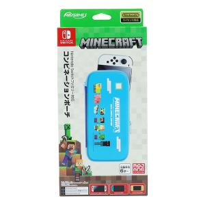 Nintendo Switchファミリー対応 コンビネーションポーチ マインクラフト キャラクターズライン
