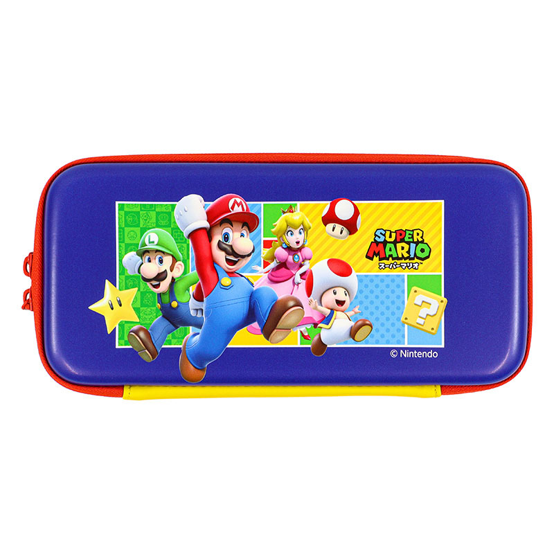 Nintendo Switchファミリー対応 コンビネーションポーチ スーパーマリオ エンジョイver.