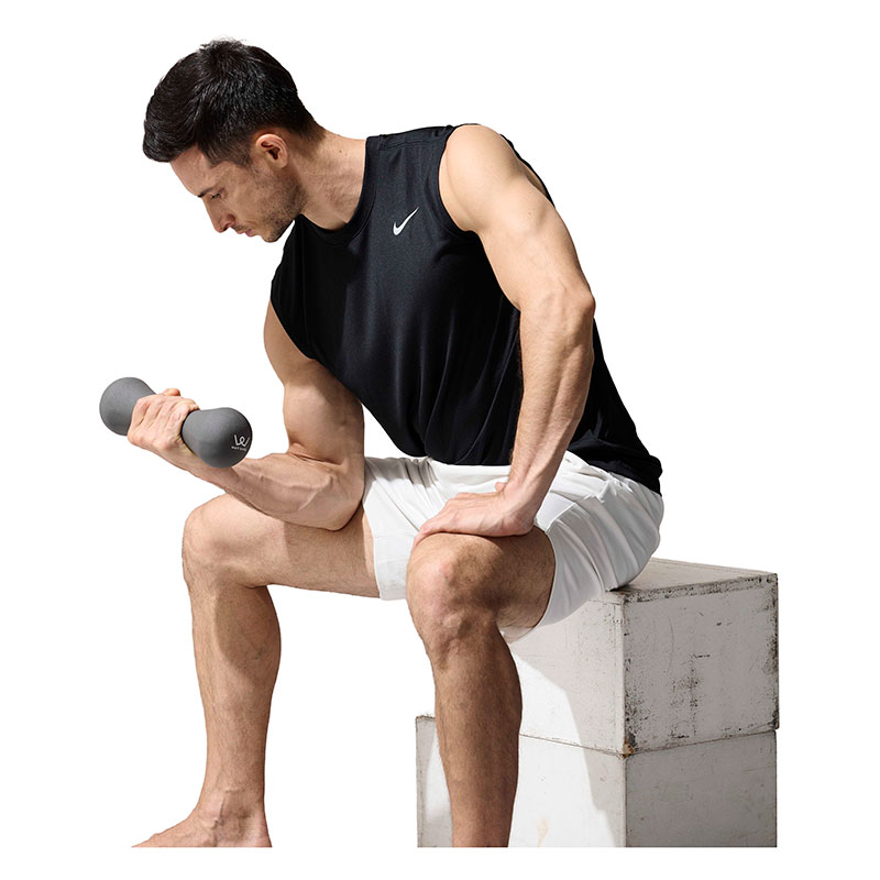 【お取り寄せ商品】ノンスリップダンベル 5.0kg