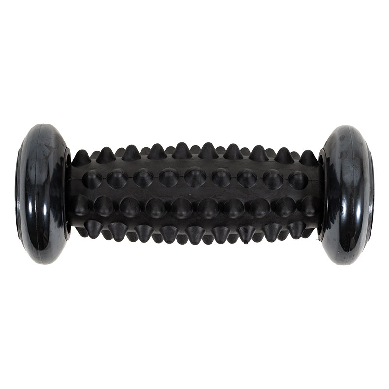 足裏ほぐしローラー ハード ブラック