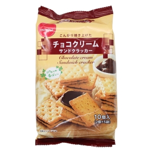 NSIN チョコクリームサンドクラッカー 10個入