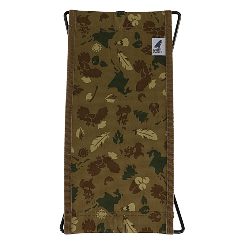 NORTH EAGLE×Natural bicycle ワイドスツール CAMO