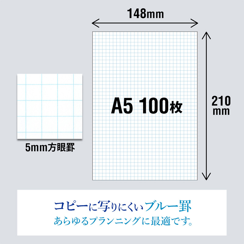 A5プロジェクト 5ミリ方眼