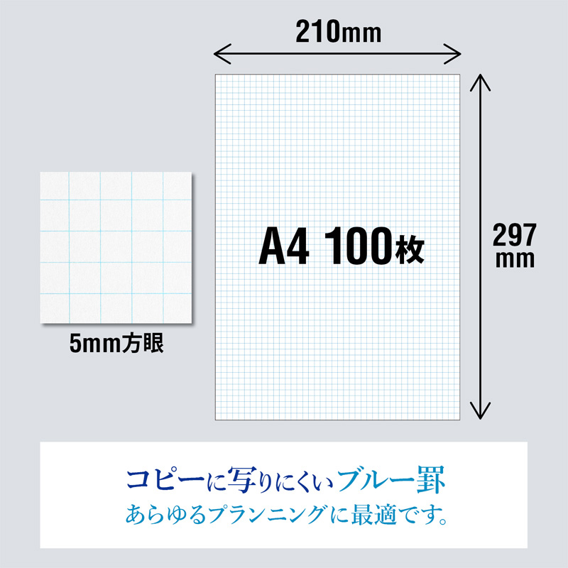 A4プロジェクト 5ミリ方眼