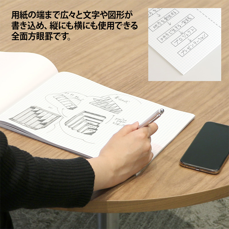 A4プロジェクト 5ミリ方眼
