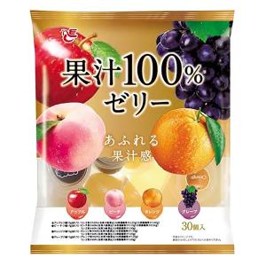 果汁100%ゼリー 30個