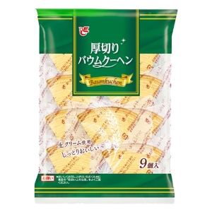 厚切バウムクーヘン 9個