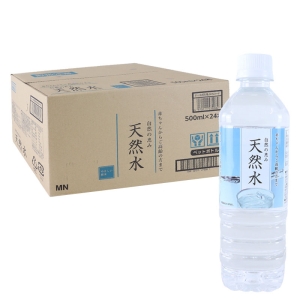 自然の恵み天然水 1箱(500ml×24本)