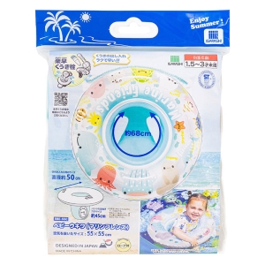 ベビー 浮き輪 マリンフレンズ 1.5歳～3歳用 ロープ付
