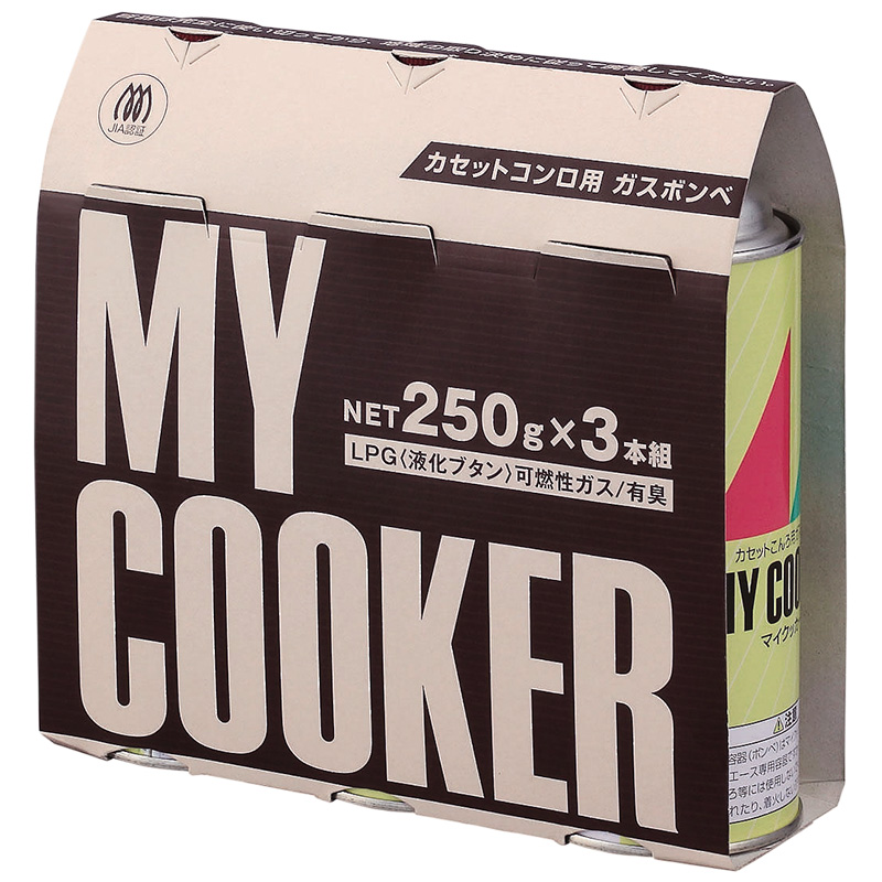 マイクッカーボンベ KMC-250-MX 1パック ｜ ミスターマックス 