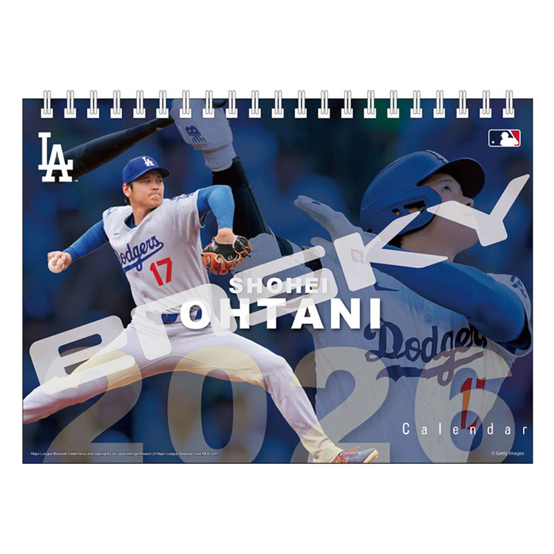 大谷翔平 2026年カレンダー  卓上 CL-552