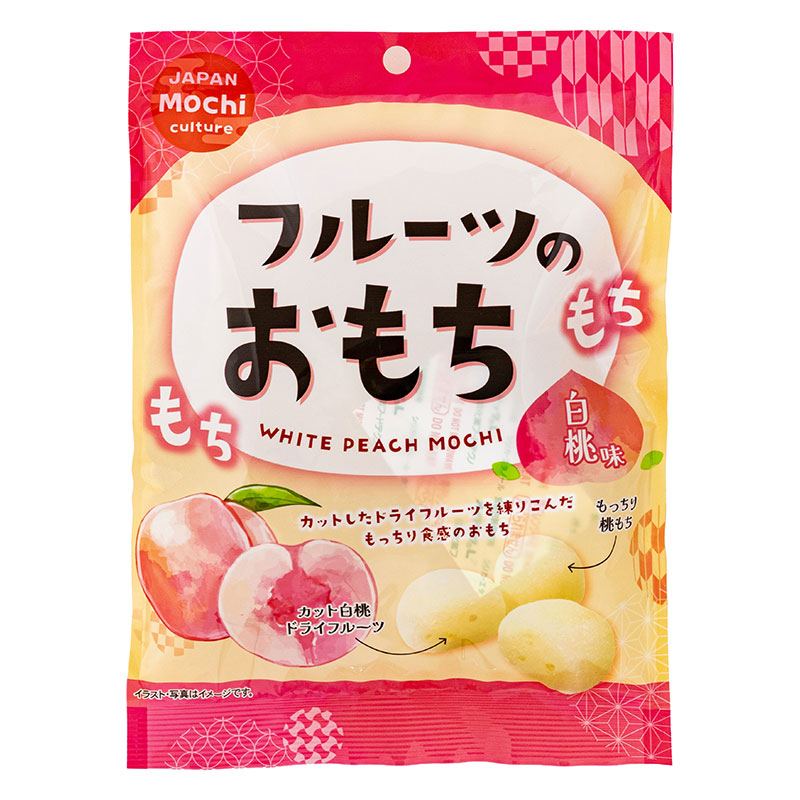 フルーツのおもち 白桃味 91g