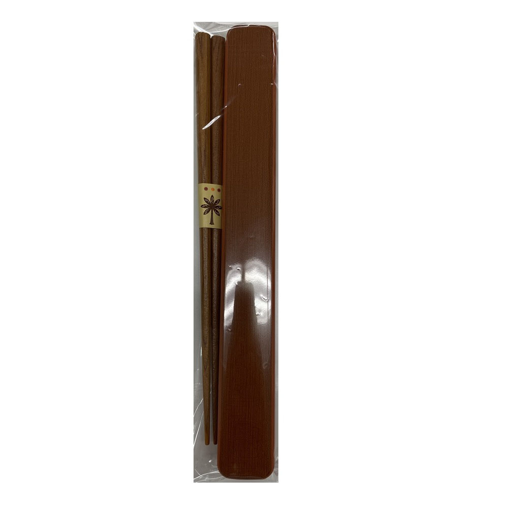 箸・箸箱セット ウッドペアコンビ 21cm