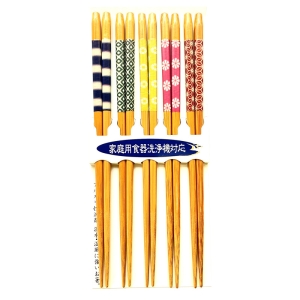 客用箸 食洗箸 綾五選 23cm 5善組