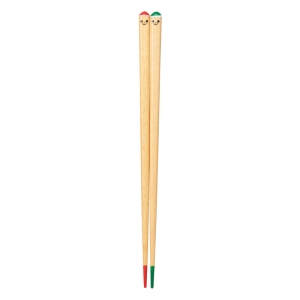 子供食洗箸 トイミックス レッド&グリーン 18cm