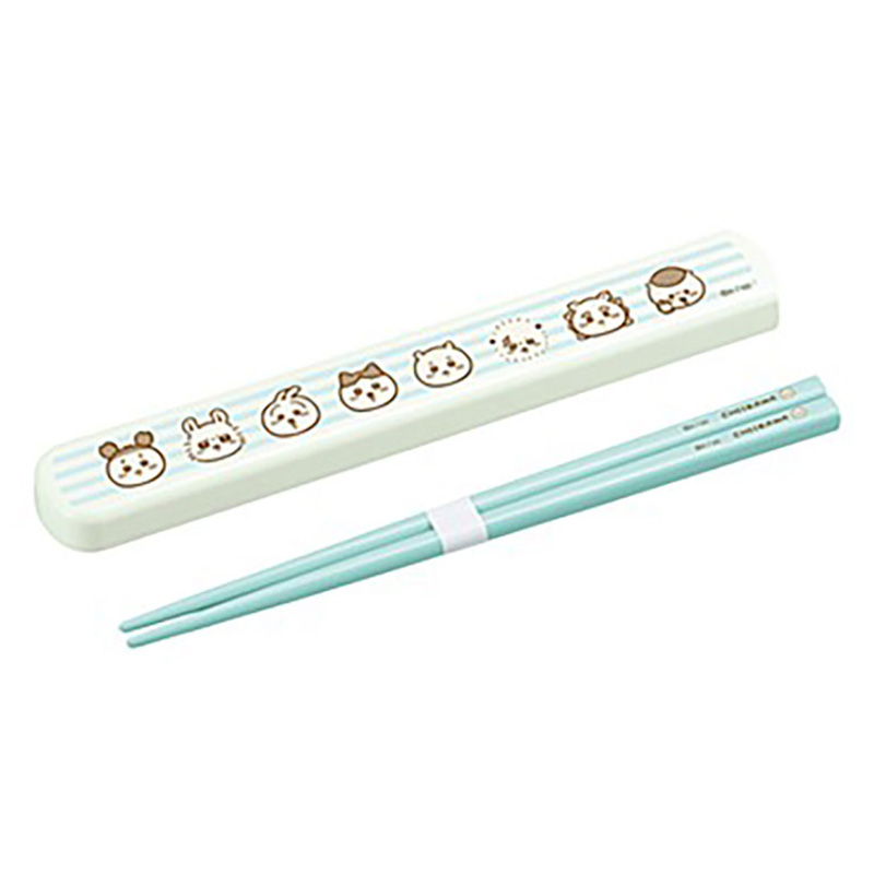 ちいかわ 引フタ箸箱セット おかお 19.5cm