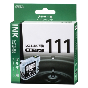 ブラザー互換インク LC111BK 顔料ブラック INK-B111B-BK