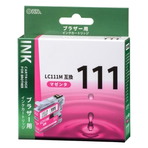 ブラザー互換インク LC111M マゼンタ INK-B111B-M