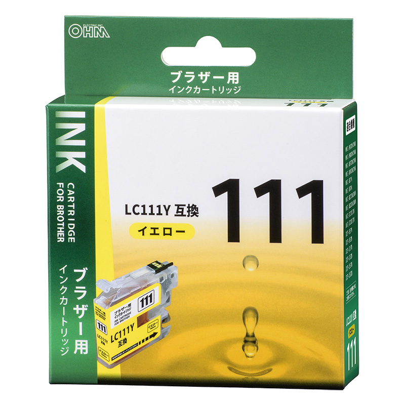 ブラザー互換インク LC111Y イエロー INK-B111B-Y