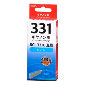 キヤノン互換インク BCI-331C 染料シアン INK-C331-C