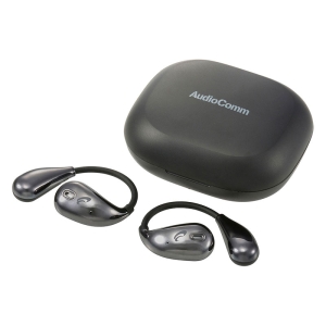 AudioComm 完全ワイヤレスイヤホン OWS イヤーフック型 ブラック HP-W610N-K