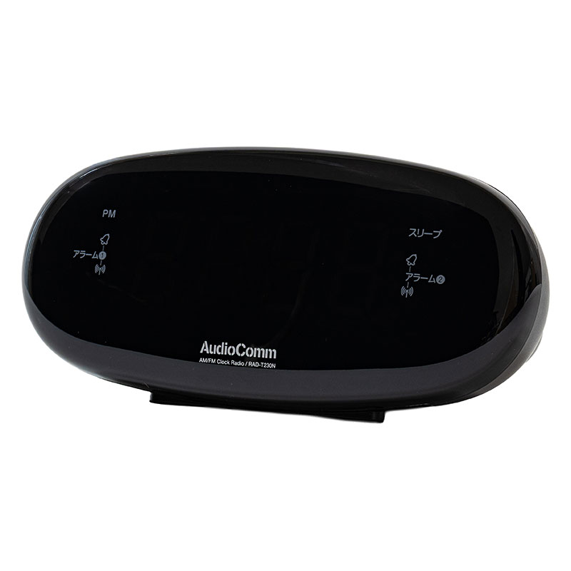 AM｜FMクロックラジオ RAD-T230N