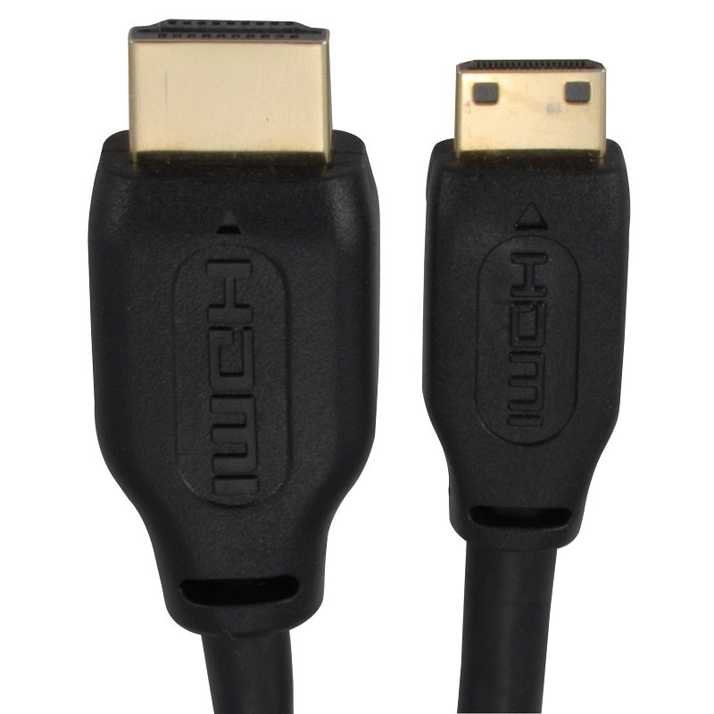 HDMI-mini HDMI ケーブル 1m VIS-C10M-K