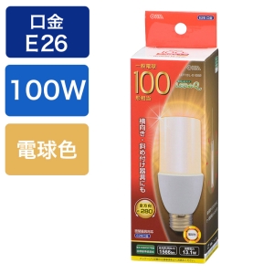 LED電球 T形 E26 100形相当 電球色 LDT13L-G IG92