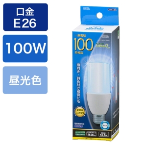 LED電球 T形 E26 100形相当 昼光色 LDT13D-G IG92