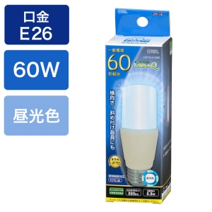 LED電球 T形 E26 60形相当 昼光色 LDT7D-G IG92