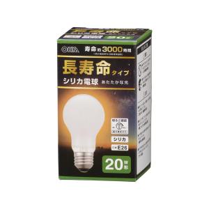 長寿命シリカ電球20W形