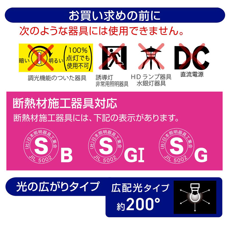 LED電球小形 E17 60形相当 昼光色 広配光タイプ 2個入 LDA6D-G-E17 IS53 2P